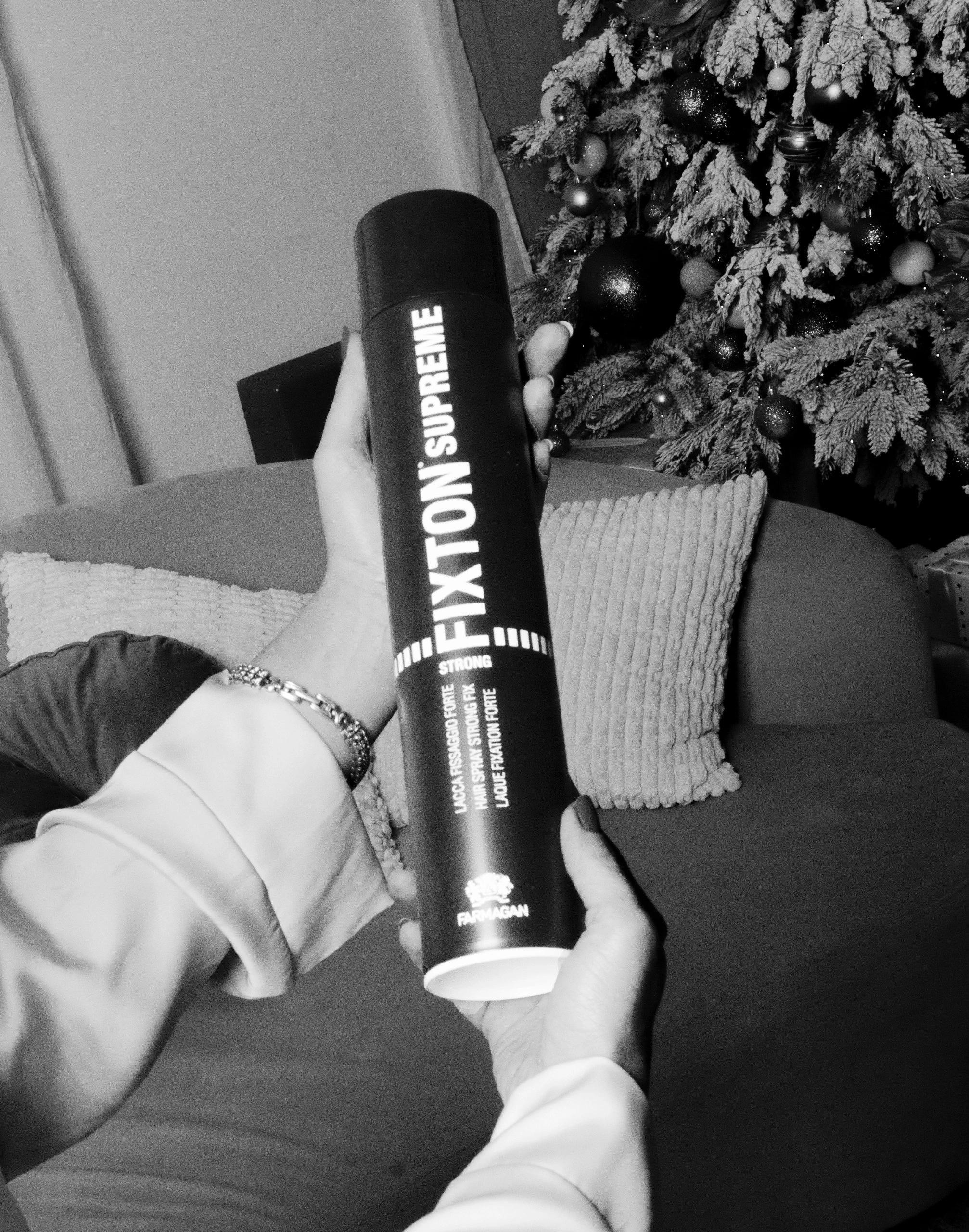  Безупречная укладка на Новый год с лаком FIXTON SUPREME!